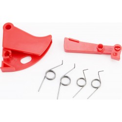 Курок ручки газу "широкий" D-6мм к-кт Китай