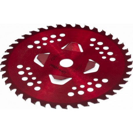 Нож 40Тх255мм победитовые зубья "лепесток", "RED" Китай