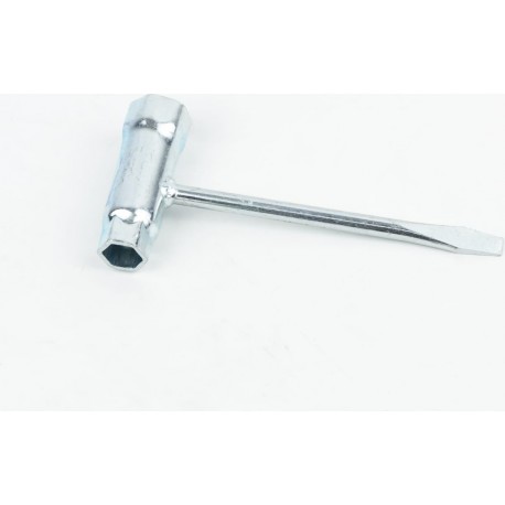 Ключ свічковий для бензопили, 13/19мм, L-140мм (викрутка пласка) Китай