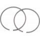 Кільця поршневі 38х1,2мм MS-180/181 Китай