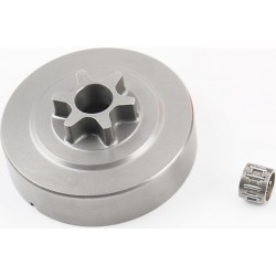 Тарілка зчеплення "зірка" 3/8-6 MS-170/171/180/181/190T/191T/210/211/230/250 + підшипник Китай