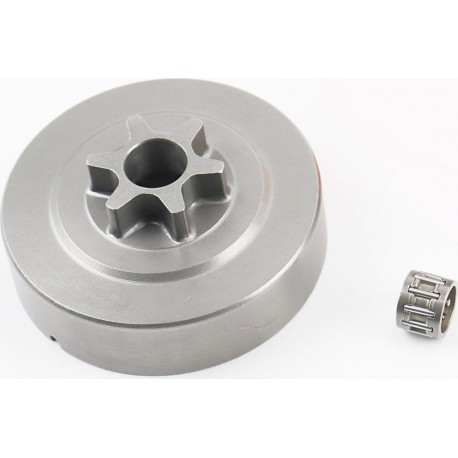 Тарелка сцепления "звезда" 3/8-6 MS-170/171/180/181/190T/191T/210/211/230/250 + подшипник Китай