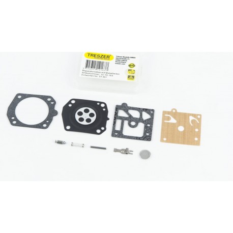 Ремонтный комплект карбюратора MS-280/290/341/361/390/440/460, Husqvarna-357/359, OLEO MAC 947/952 9 деталей TRESZER