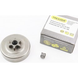 Тарелка сцепления "звезда" 3/8-6 MS-170/171/180/181/190T/191T/210/211/230/250 + подшипник TRESZER