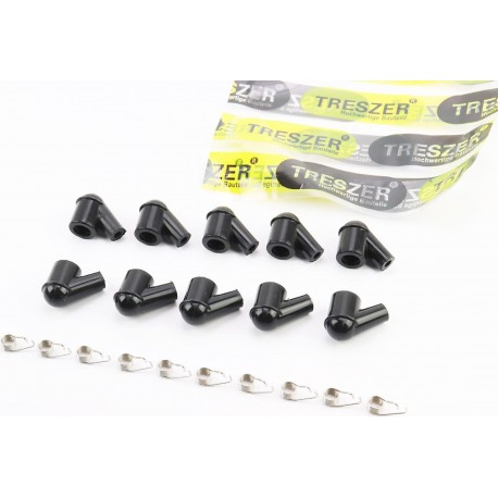 Ковпачок свічковий "люлька" + пружина, к-кт 10шт TRESZER