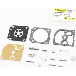 Ремонтный комплект карбюратора MS-170/180, 17 деталей тип 2 TRESZER