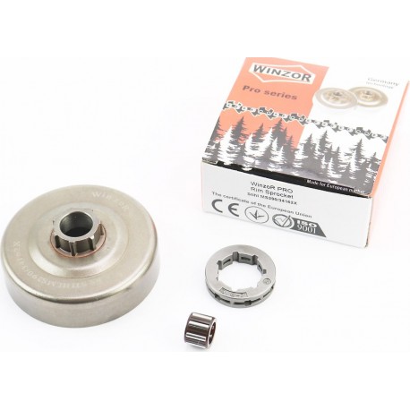 Тарілка зчеплення + зірка 3/8-7 MS-290/310/311/390/391 + підшипник "PRO SERIA" WINZOR