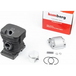 Цилиндр, к-кт (цпг) MS-170 37мм (палец 8мм), чёрный + поддон KAMBERG