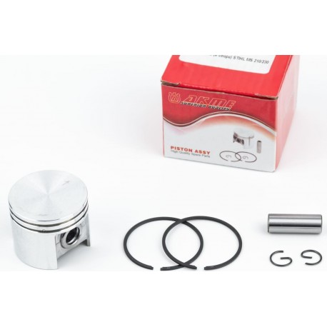 Поршень, к-кт MS-210/230 40мм (палець 10мм) тип 2 (спідниця з виточкою) AKME