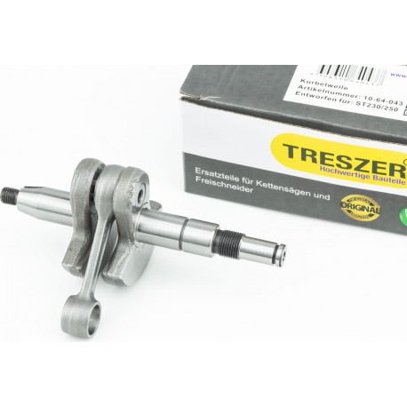 Колінвал, палець 10мм MS-230/250 TRESZER