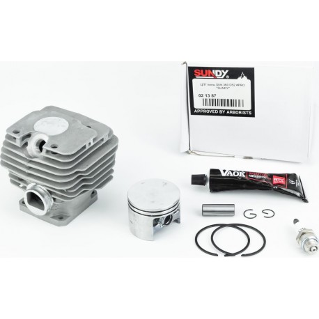 Циліндр, к-кт (цпг) MS-380 52мм (палець 12мм) + герметик + свеча SUNDY