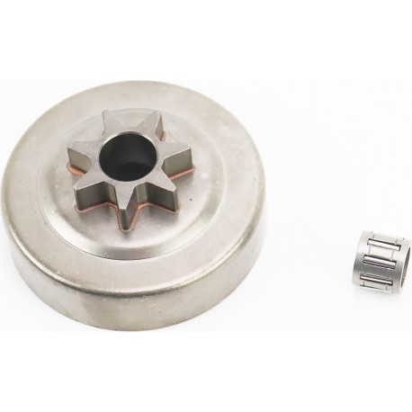 Тарелка сцепления "звезда" 325-7 Husqvarna-136/137/141/142/235/240/325 JONSERED, POULAN + подшипник Китай