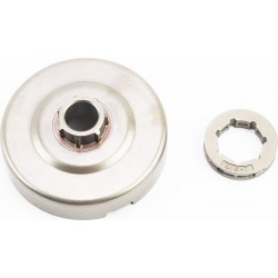 Тарелка сцепления + звезда 3/8-7 Husqvarna-365/371/372, JONSERED-CS2165/2171/2172 Китай