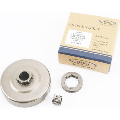 Тарелка сцепления "звезда" 3/8-7 Husqvarna-365/371/372, JONSERED-CS2165/2171/2172 SABER