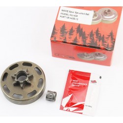 Тарелка сцепления "звезда" 325-7 Husqvarna-435/435е/440 + подшипник + смазка WINZOR