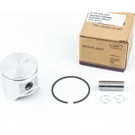 Поршень, к-кт Husqvarna-365 48мм (палец 12мм) SABER