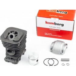 Цилиндр, к-кт (цпг) мод.137 38мм (палец 10мм), чёрный + поддон KAMBERG