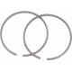 Кольца поршневые 4500 43х1,2мм Китай