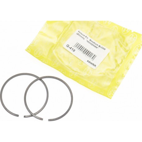 Кольца поршневые 5200 45х1,2мм WOODMAN