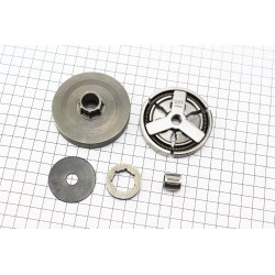 Тарелка сцепления + звезда 325-7 4500/5200 + подшипник + сцепление + шайба Китай