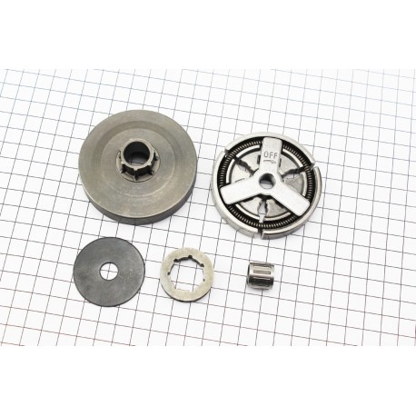 Тарелка сцепления + звезда 325-7 4500/5200 + подшипник + сцепление + шайба Китай