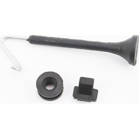 Рычаг "подсоса" 4500/5200, чёрный + резинки, к-кт Китай
