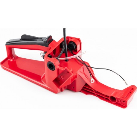 Бак топливный (рукоятка пилы) 4500/5200 в сборе, с подкачкой Тип 3 Китай