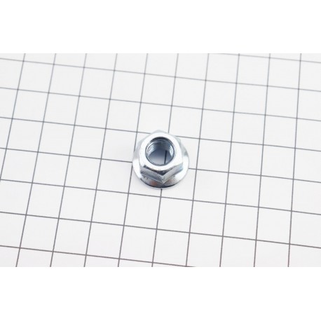 Гайка шини М8х1,25 під ключ "13", h-10мм Китай