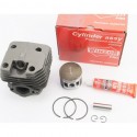 Циліндр, к-кт (цпг) 4500 45сс-43мм (палець 11мм), чорний + герметик, тефлонове покриття поршня, PRO SERIA WINZOR