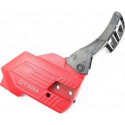 Ручка гальма у зборі 4500/5200-коса, метал тип 5 Китай