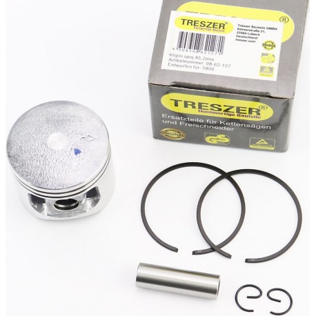 Поршень, к-кт 5800 45,2мм (палець 11мм) TRESZER