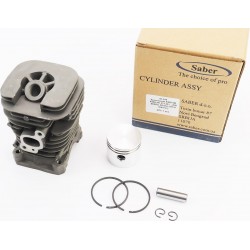 Цилиндр, к-кт (цпг) 41мм (палец 10мм), чёрный Partner-350/351/352/371/390/391/420/2035, JONSERED-CS2137/CS2138, MCCULLOCH SABER