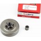 Тарілка зчеплення "зірка" 3/8-6 + підшипник Partner-350/351/352/371/372, Husqvarna-235/236/240, OLEO MAC-936-937-940-941 KAMBERG