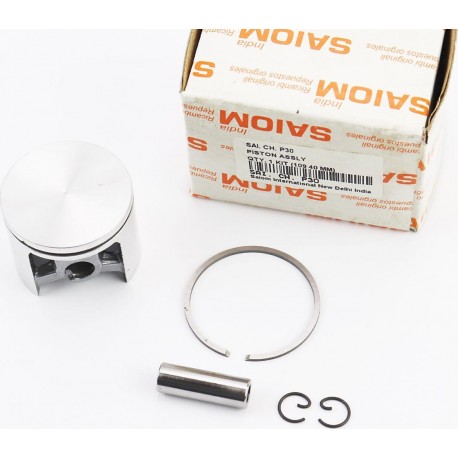 Поршень, к-кт 44мм (палець 10мм), Макіта 115, Dolmar 115, Індія Saiomi