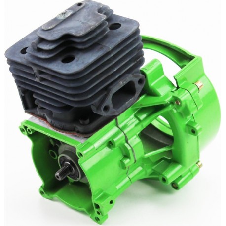 Блок двигателя в сборе 40мм шатун жёлтый картер-зелёный Китай