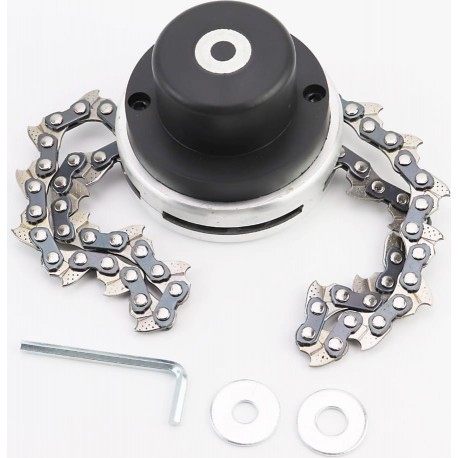 Шпуля (бабина, катушка), "ПАУК" с цепью, под гайку (разные цвета) Китай