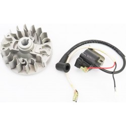 Ротор магнето 139F-4T + катушка зажигания, к-кт Китай