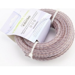 Леска, d-4,0мм 15м "сверло", двухкомпонентная (разные цвета) Китай