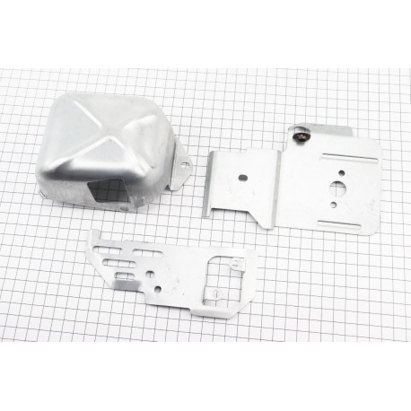 Захист глушника, метал 139F-4Т, к-кт Китай