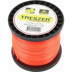 Леска, d-2,4мм 117м "звезда" TRESZER