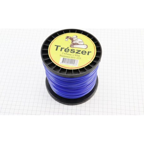 Леска, d-2,65мм 95м "звезда" TRESZER