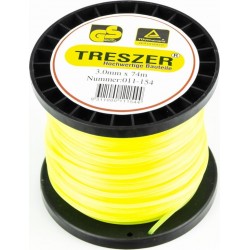 Леска, d-3,0мм 74м "звезда" TRESZER