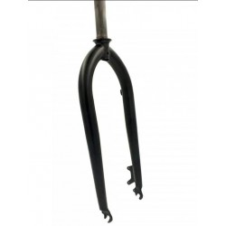 Вилка жесткая, стальная, для Fat Bike, под резину 26 х 4.00, Шток 1-1/8  Стальной  240мм, крепление под диск