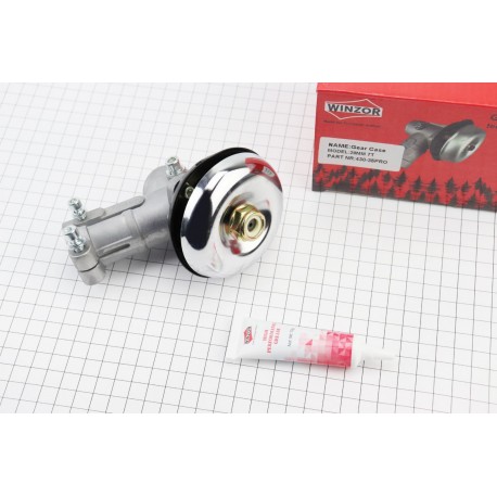 Редуктор нижний, D-28мм 7T + смазка, "PRO SERIA" WINZOR