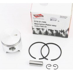 Поршень, к-кт 34мм (палец 8мм) подходит на Stihl FS-38/45/55, мм55, BT45 WINZOR