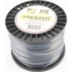 Леска, d-3,0мм 151м "квадрат", двухкомпонентная TRESZER