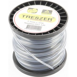 Леска, d-3,3мм 42м "квадрат", двухкомпонентная TRESZER