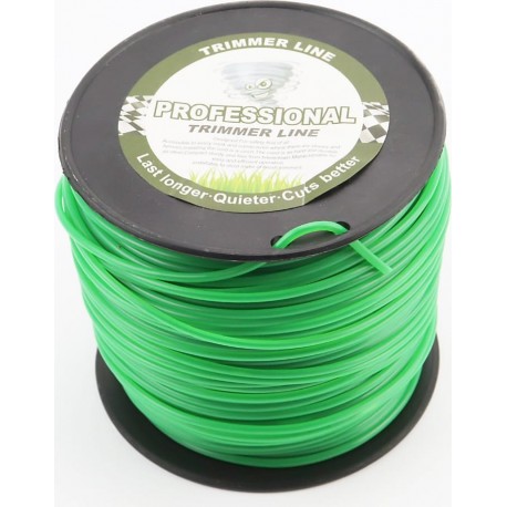 Струна косильна d-2,7мм 100м "коло", двокомпонентна (різні кольори) Китай