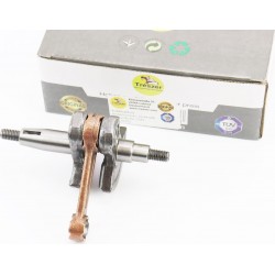 Коленвал 1E40F шатун жёлтый TRESZER