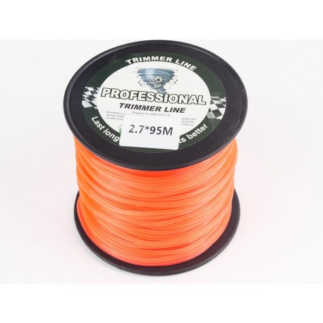 Леска, d-2,7мм 95м "звезда" (разные цвета) Китай